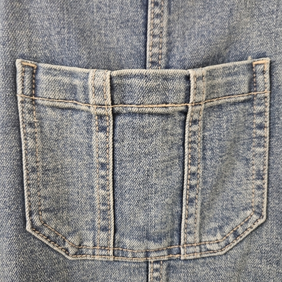 OLD NAVY BLUE DENIM OVERALLS WOMEN'S SIZE O - Picture 9 of 10